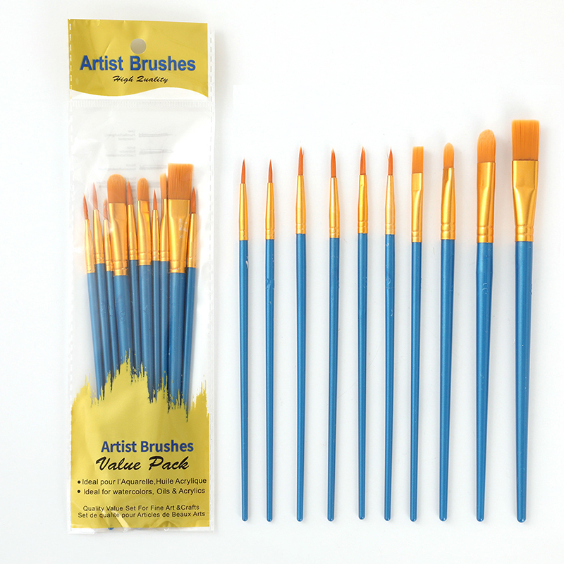 10Pcs Pearlescent Plastic Rod  - Gouache Paint Set ulasan dan harga