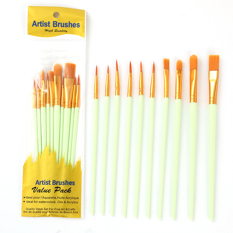 10Pcs Pearlescent Plastic Rod  - Gouache Paint Set ulasan dan harga
