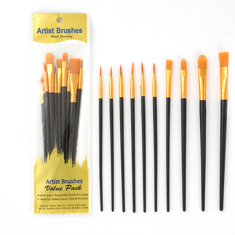 10Pcs Pearlescent Plastic Rod  - Gouache Paint Set ulasan dan harga