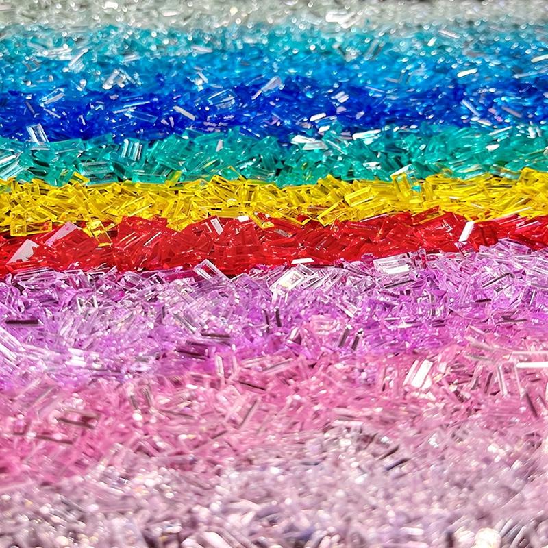 100g 3x7mm Ice Bar Shape Acryl - Art Craft Bar ulasan dan harga