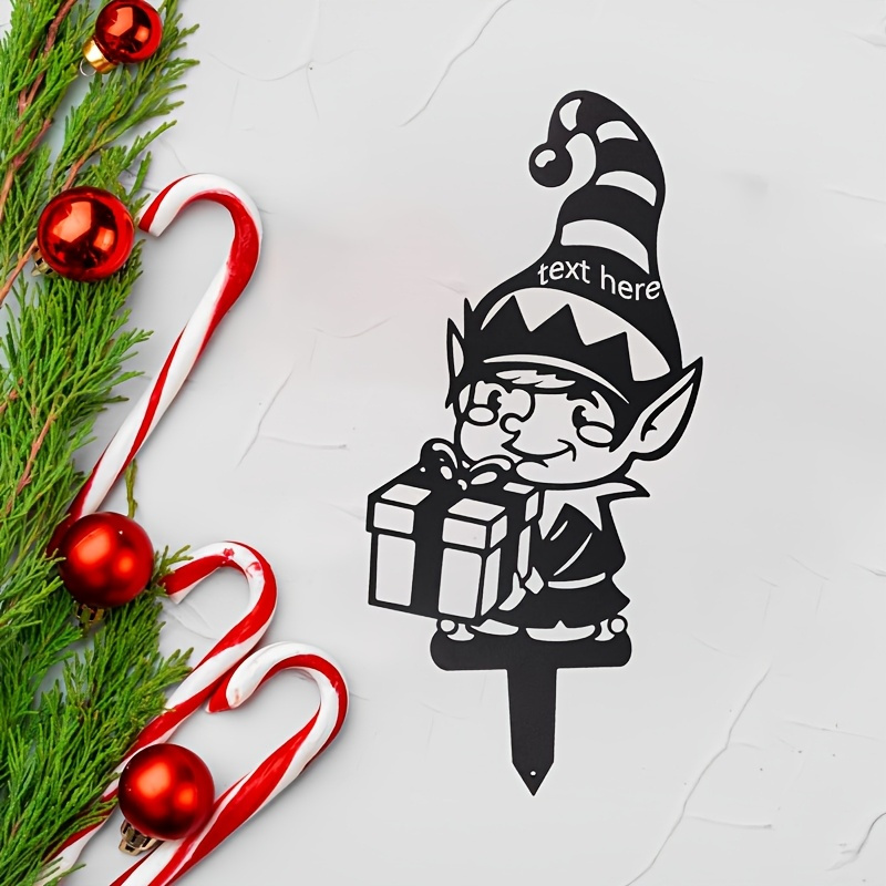 CIFBUY Christmas Elf Metal Wal - Art Craft Bar ulasan dan harga