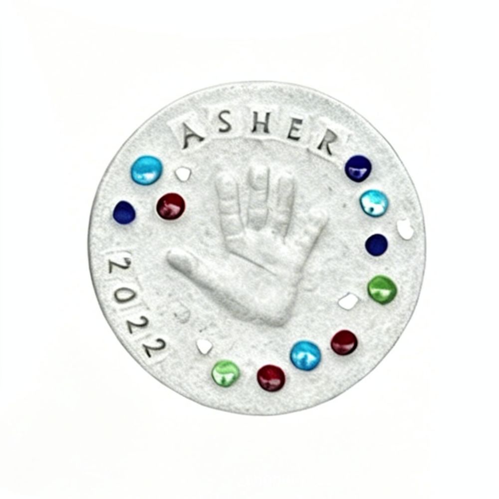 Newborn Keepsake Handprint Foo - Art And Craft For Nursery ulasan dan harga