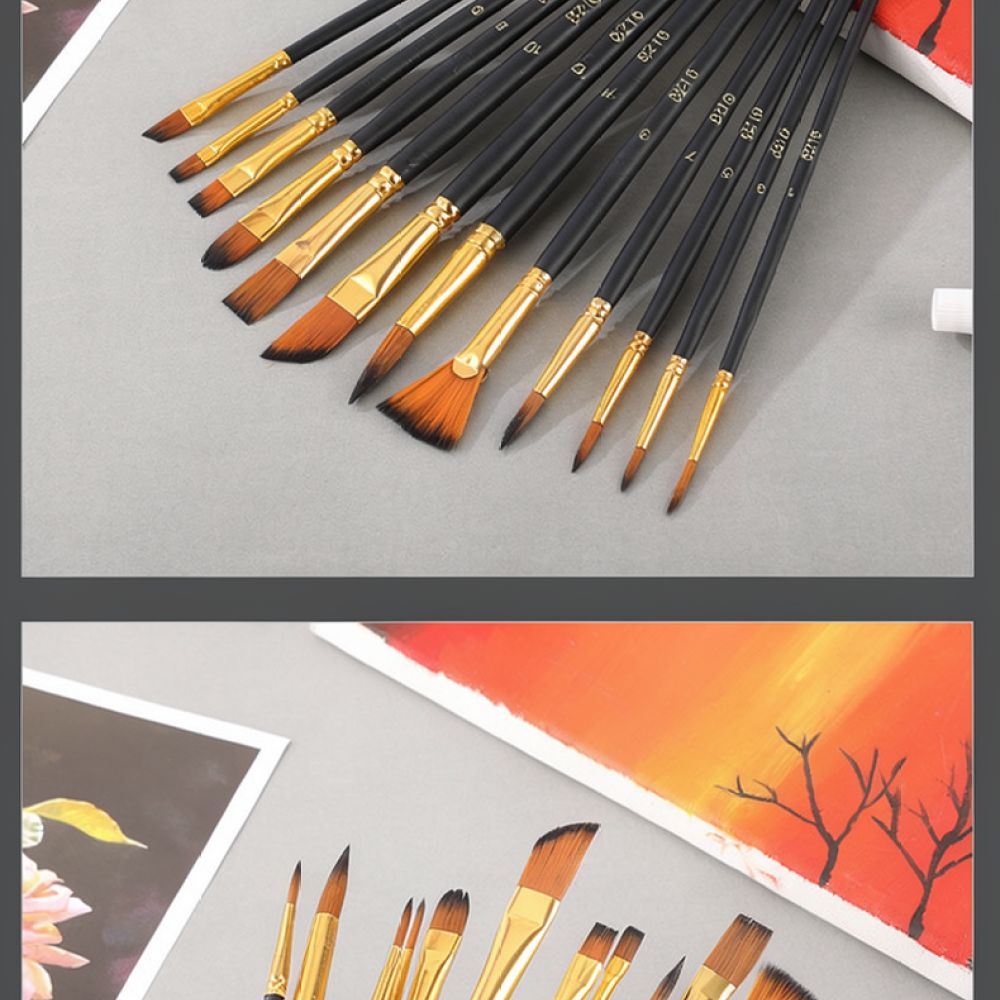 Professional Artist Paint Brus - Gouache Paint Set ulasan dan harga