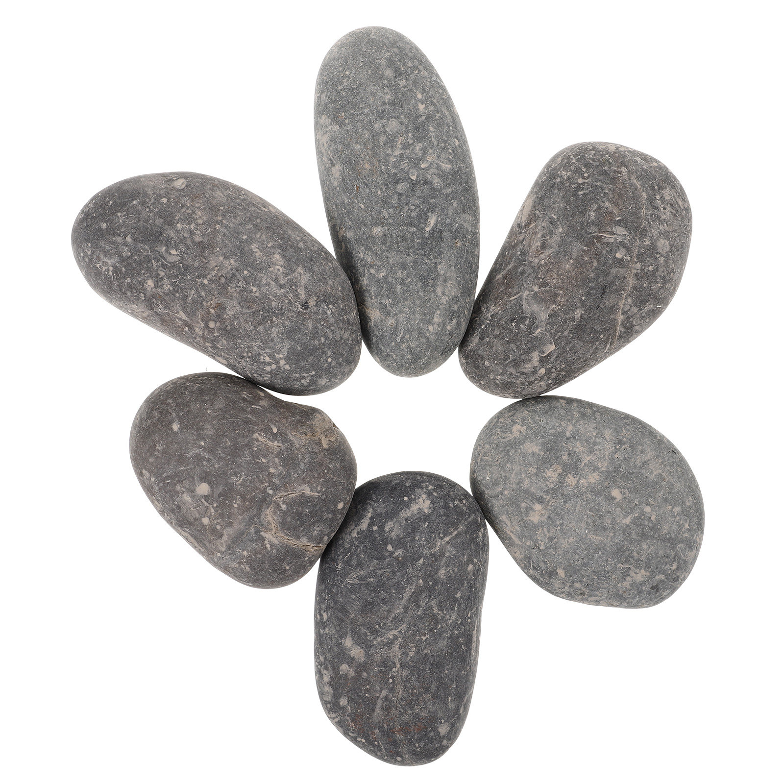 6Pcs Natural Smooth Surface Ro - Art And Craft For Nursery ulasan dan harga