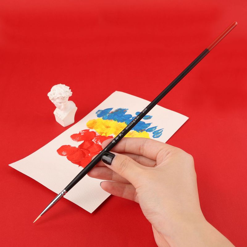 Nylon liner brush, face painti - Gouache Paint Set ulasan dan harga