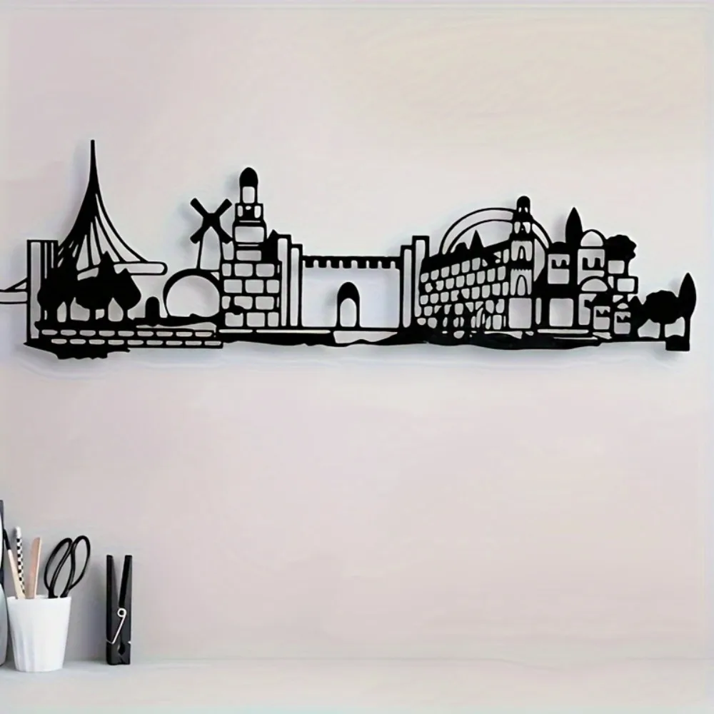 CIFBUY Iron Wall Art Jerusalem - Art & Craft Paper For Kids ulasan dan harga