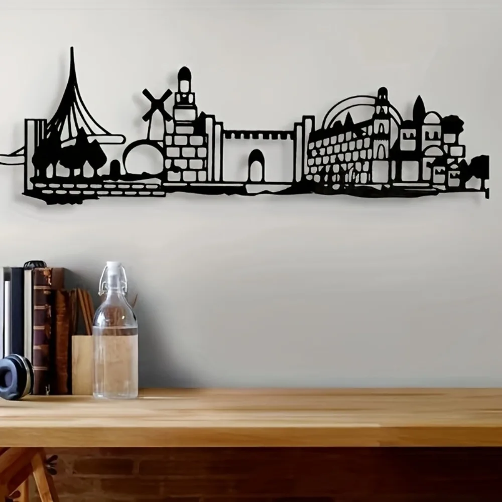 CIFBUY Iron Wall Art Jerusalem - Art & Craft Paper For Kids ulasan dan harga