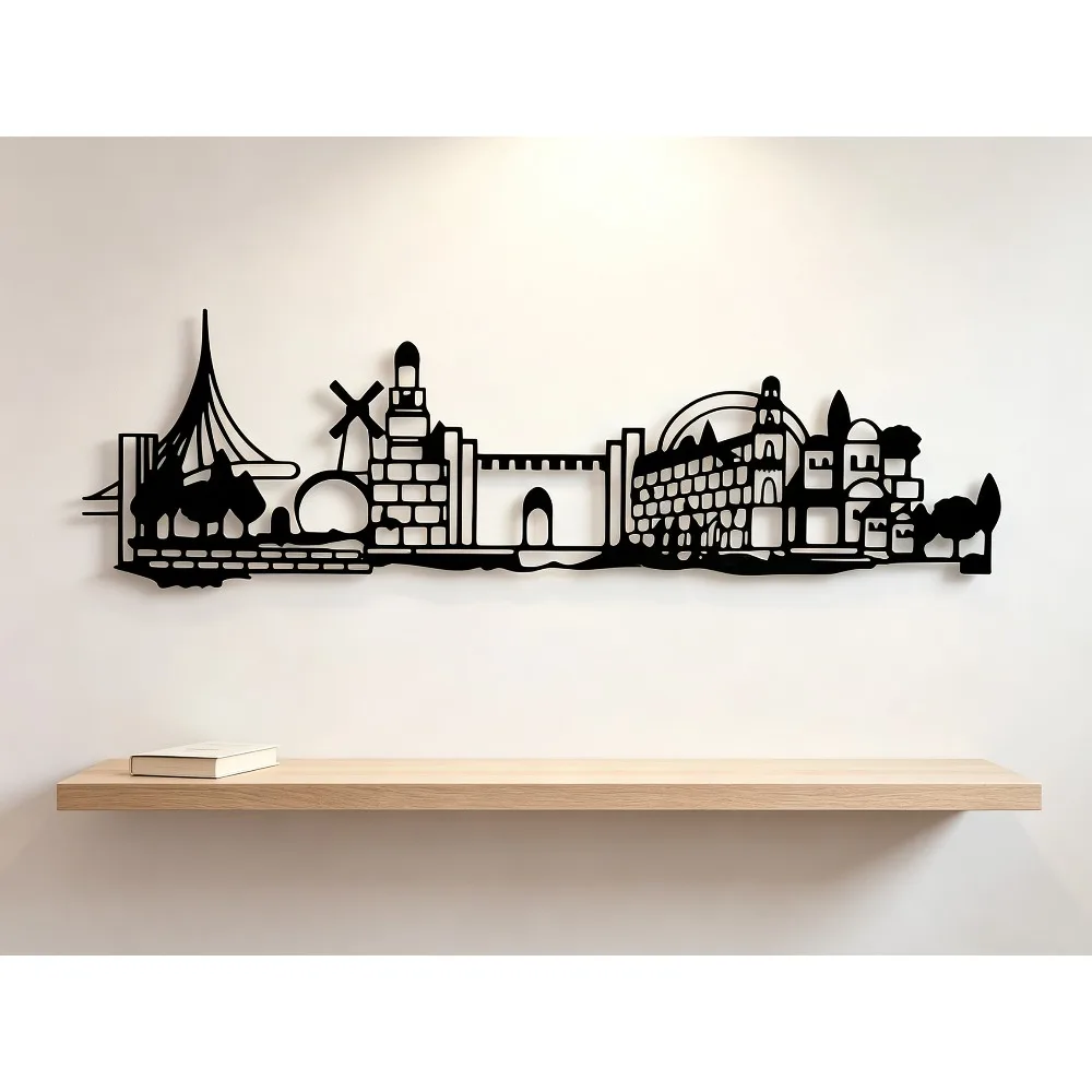 CIFBUY Iron Wall Art Jerusalem - Art & Craft Paper For Kids ulasan dan harga